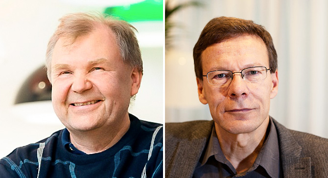 Jukka Jokiniemi ja Erkki Ikonen